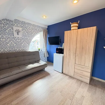 Classic Blue Studio-palanga Center, Private Bathroom No 31 Apartamento *