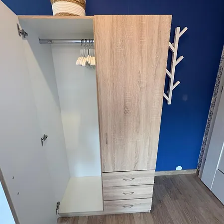 Classic Blue Studio-palanga Center, Private Bathroom No 31 *