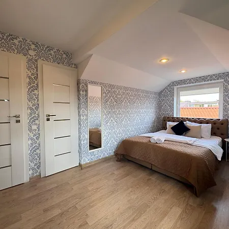 Classic Blue Studio-palanga Center, Private Bathroom No 31 Apartamento