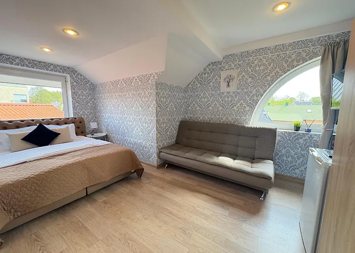 Classic Blue Studio-palanga Center, Private Bathroom No 31