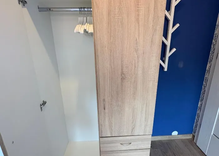 Classic Blue Studio-palanga Center, Private Bathroom No 31 *