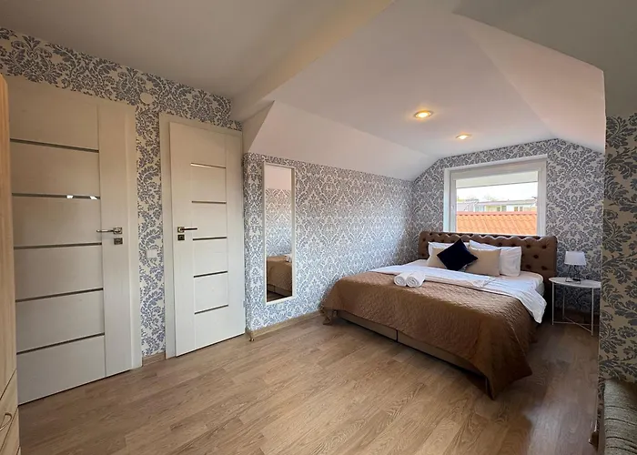 Classic Blue Studio-palanga Center, Private Bathroom No 31 Апартаменти