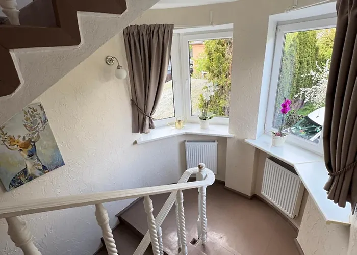 Classic Blue Studio-palanga Center, Private Bathroom No 31 Апартаменти *